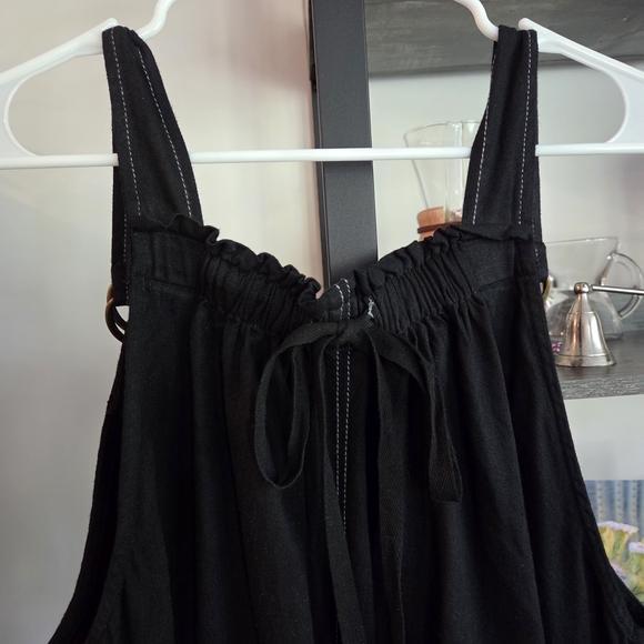 Trending Chic Free People Maxi Dress Black for Women Small Cotton NWT Awesome! - Picture 3 of 11